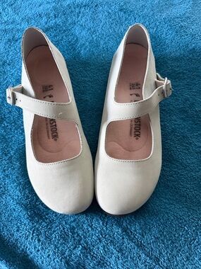 Birkenstock  Mary Jane Flat with Buckle Strap